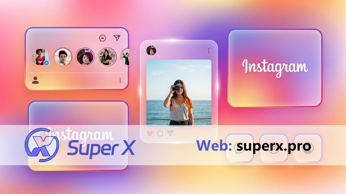 Instagram账号数据清洗与精准筛选流程示意图